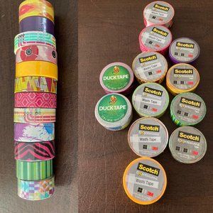 13 NWT Washi Tape for Crafting HOME